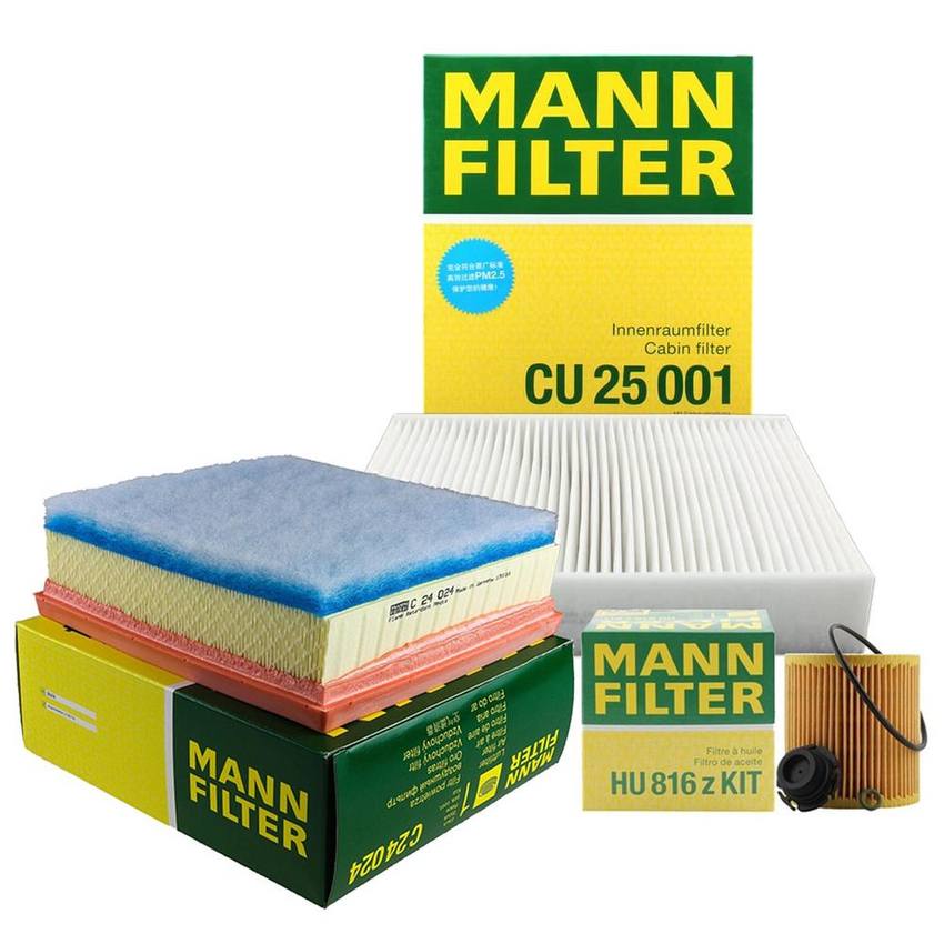 BMW Filter Service Kit 64119237555 - MANN-FILTER 3724931KIT